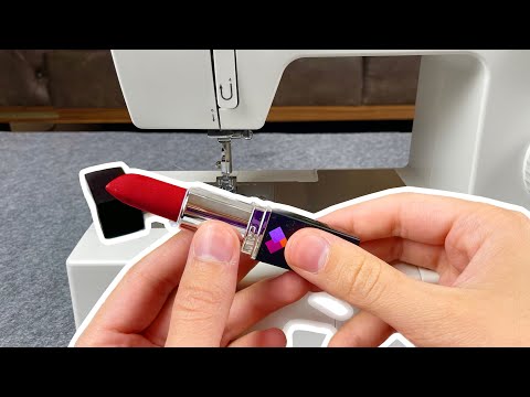 A Super Sewing Idea with Lipstick! Recycle