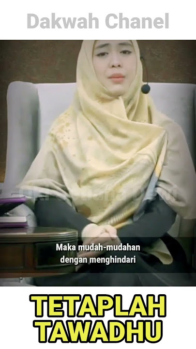 Tetaplah Tawadhu, Jangan Sombong - Ustadzah Oki Setiana Dewi