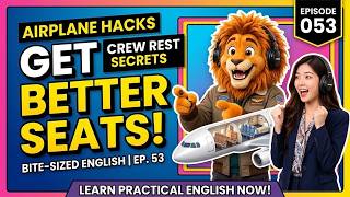 Choose the Perfect Airplane Seat | Bite-Sized English | Practical A1-A2 Ep.53
