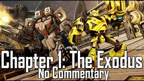Transformers: Fall of Cybertron - Chapter 1: The Exodus (No Commentary)