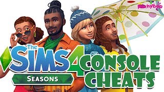The Sims 4 Seasons CHEATS for CONSOLE PS4/Xbox