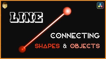 Connect Objects With Lines 2D & 3D DaVinci Resolve