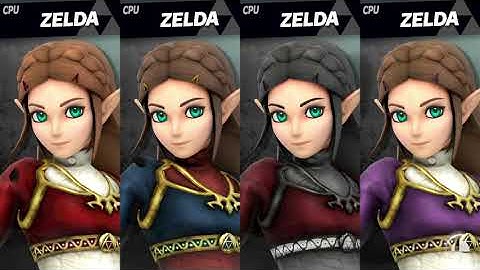 Smash Mods Ultimate:  New Breath of the Wild Zelda Mega Battle