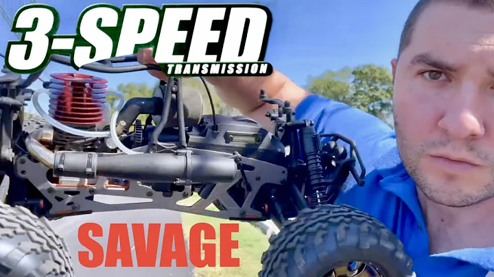 HPI Savage Dynamite 28 - Optional 3 SPEED Shifting Test Run