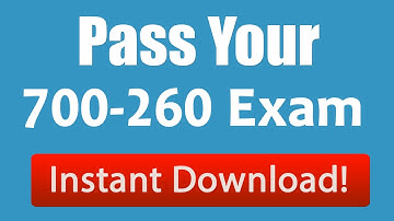 Pass 700-260 Exam with Valid 700-260 Dumps or Get Money Back
