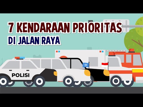 Video: Kendaraan mana yang harus memberi jalan?