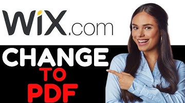 HOW TO CHANGE A WIX WEBSITE INTO A PDF 2024! (FULL GUIDE)