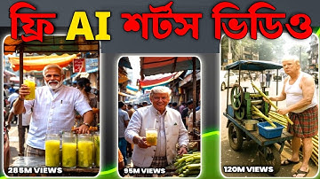 AI দিয়ে ভাইরাল Shorts ভিডিও তৈরি | Free AI Video Generator | Image To Video Free AI |