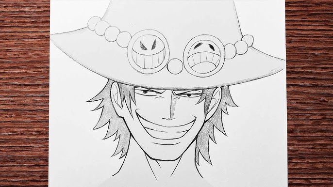 Como desenhar o Ace e Kenpachi #comodesenhar #onepiece #bleach