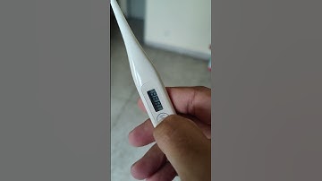 Omron Thermometer C to F - Unit Change - #shorts