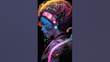 Neon Nightcap: Generative AI Video  #digitalart #generativeai #kaiber #kaiberai