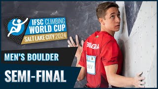 Men's Boulder semi-final | Salt Lake City 2024