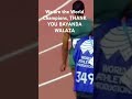 Congratulations Bayanda Walaza World Athletics Champion 2024 Youtubechamps