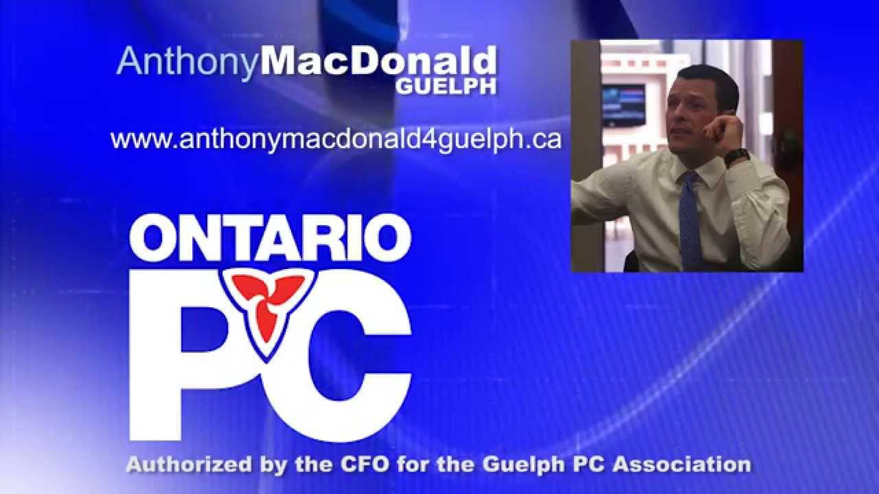 Anthony MacDonald For Guelph