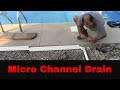 How to Install a Concrete Channel Drain