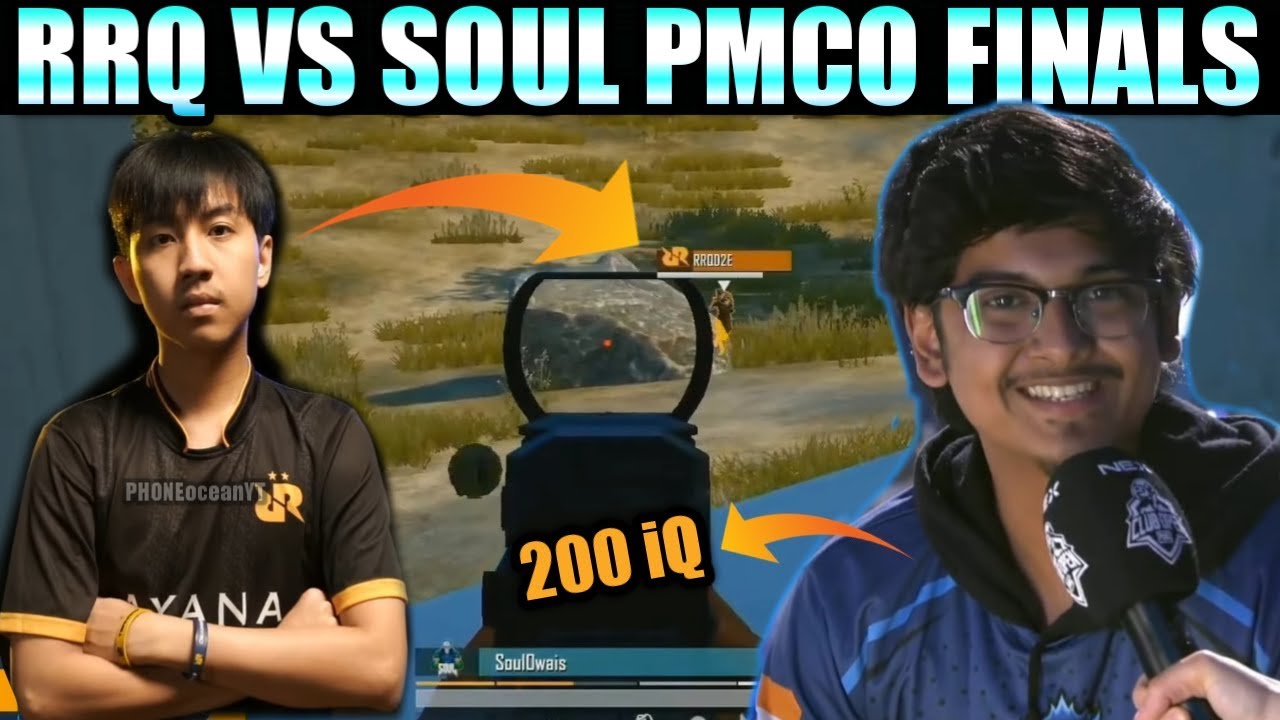 SOUL MORTAL VS RRQ - Pmco Global Finals | Soul OWAIS 200 iq Grenade