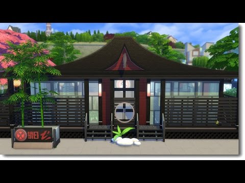 JIN ZEN RESTAURANT | The Sims 4 Speed Build