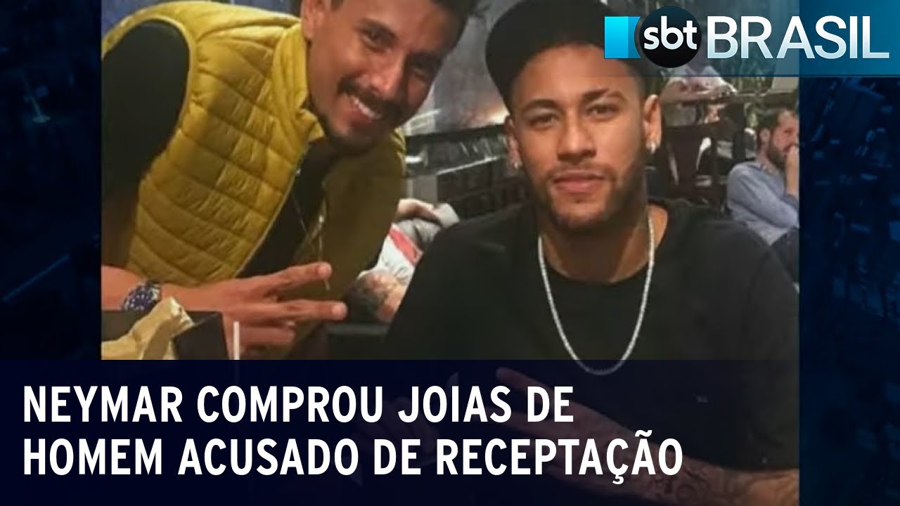 Neymar comprou joias de homem acusado de receptação | SBT Brasil (27/01/23)