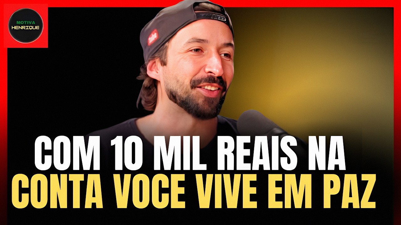 COM 10 MIL REAIS NO BANCO VOCÊ VIVE TRANQUILO E ESTAVEL