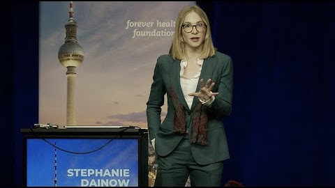 Stephanie Dainow at Rejuvenation Startup Summit 2022