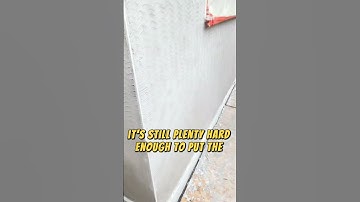 External Render Top Coat Tips #danielleeplastering