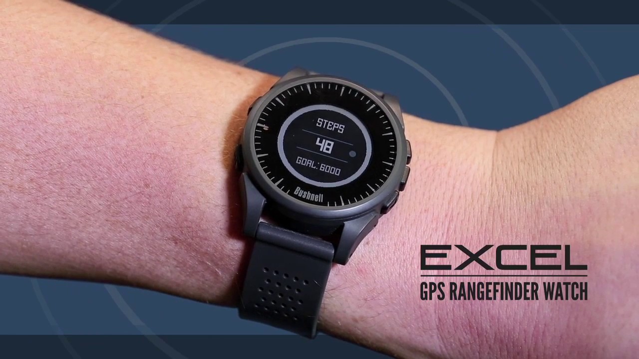 Bushnell Excel Golf GPS Watch - YouTube