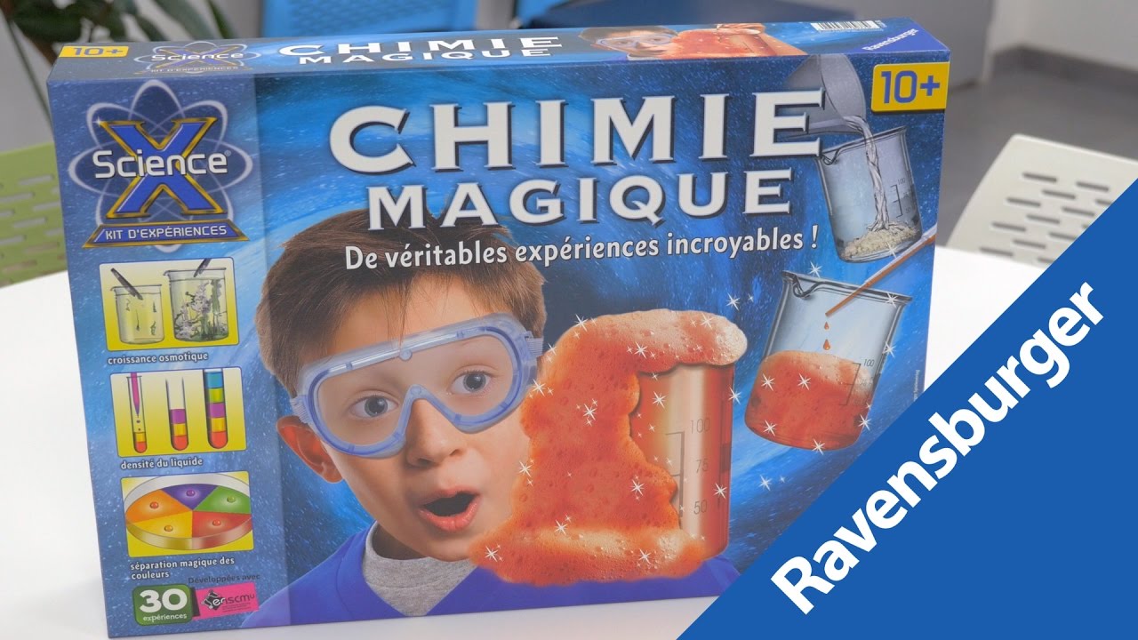 Chimie magique - Démo du jeu scientifique en français 