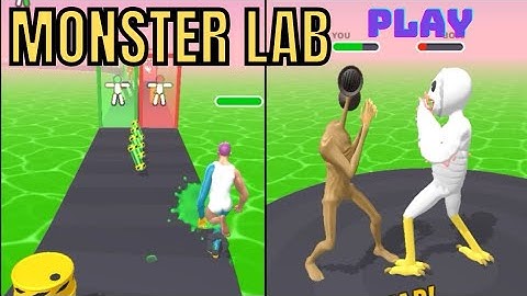 MONSTER LAB- New Video Gameplay Walkthroughs AndriodiOS 2022 #MonsterLab