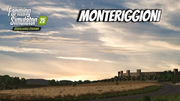Monteriggioni Map Tour - Farming Simulator 25 FS25 XBOX