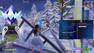 *NEW* BEST Controller SETTINGS + Sensitivity in Chapter 7 Season 2 🎮 ( Fortnite Reload Gameplay)