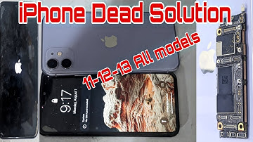iPhone 11 full dead solution | iPhone 11 12 13 not turning on fixed