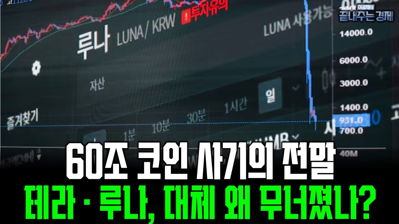 60조 코인 사기의 전말...테라ㆍ루나, 대체 왜 무너졌나? (박범수) #끝내주는경제 (1215_월)