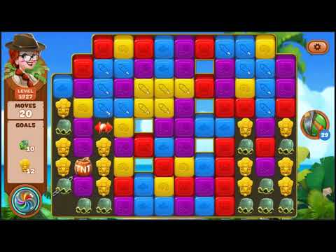 Lost Island Blast Adventure Level 1927 - NO BOOSTERS 🏝️ | SKILLGAMING ✔️