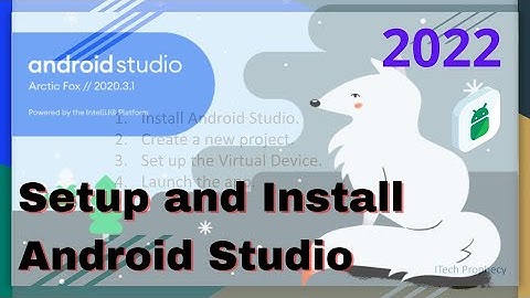 How to install Android Studio (Arctic Fox) and make your First App | 2022