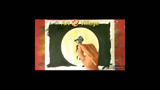 Krishna Painting/Kanha Drawingkrishna kanha shorts painting acrylicart YTshorts tutorial art