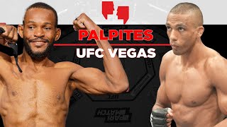 PALPITES UFC VEGAS 92