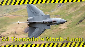 4 Incredible Tornados Caught On Camera In The Mach Loop.