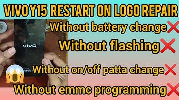 vivo y15 restart on logo problem solved by very easy trick😎😎