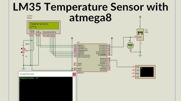 How to use lm35 temperature sensor with atmega8