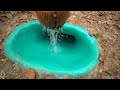 How To Build Survival Secret Underground House  Water Slide To Tunnel Swimming Pools
