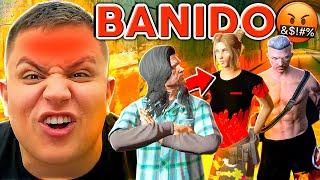 FIZ UM CASAL SER BANIDO na CIDADE! GTA RP (Paulinho o LOKO)