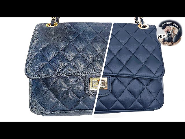 HOW I RESTORED MY PATENT LEATHER CHANEL HANDBAG  Repairing and Cleaning a  Designer Handbag 