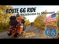 The Journey Across Historic Route 66 | Part 5 | Oklahoma to Missouri | Riding Harleys Across America