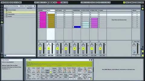 Ableton Beginner Tutorial   Music Production   Lesson 2 Session View