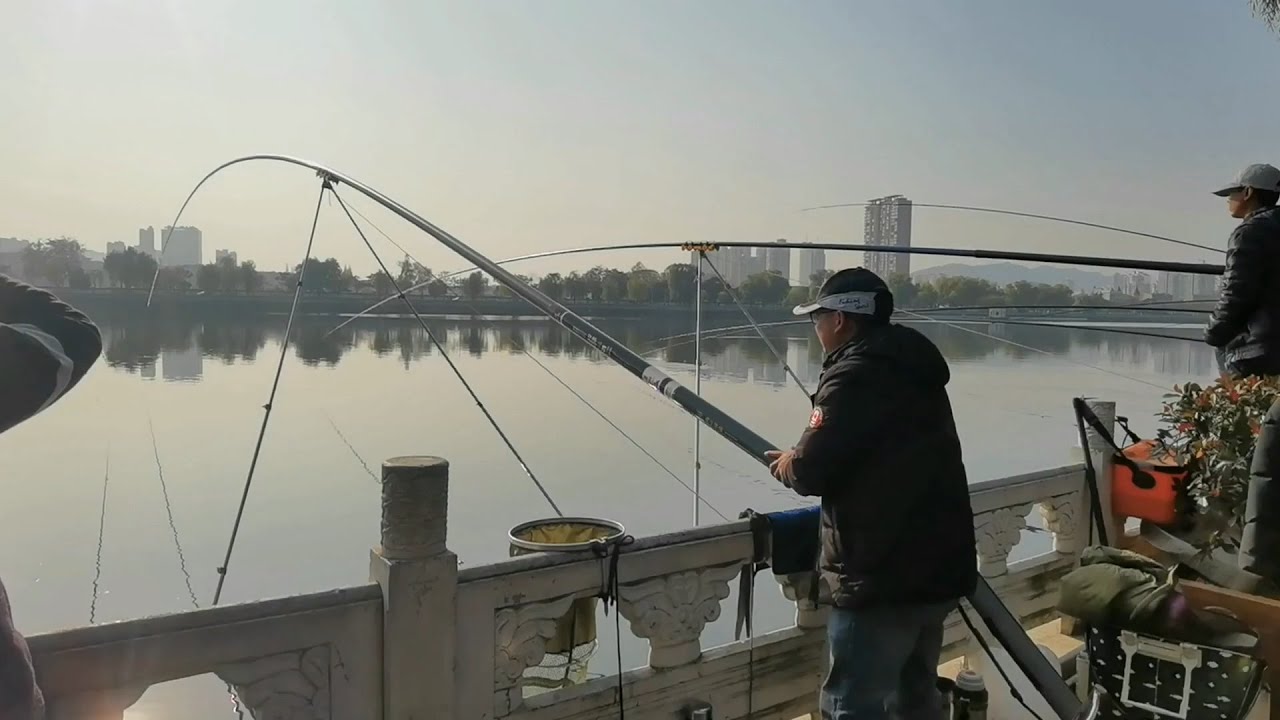 The longest fishing rod I have ever seen! 32 meters 