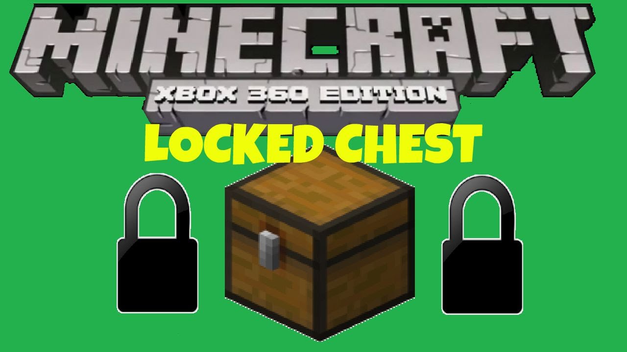 Minecraft - How To Make A locked Chest - YouTube