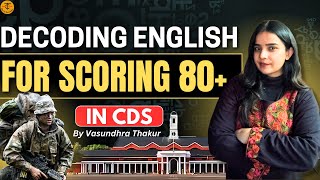 DECODING ENGLISH FOR 80 +TakshilaClasses. CDS/CAPF/NDA/AFCAT.