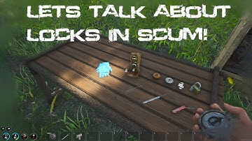 Lets Talk About Locks in SCUM! #lockpicking #scum #scumgame #pvp #pve #survival #pcgaming #jagex