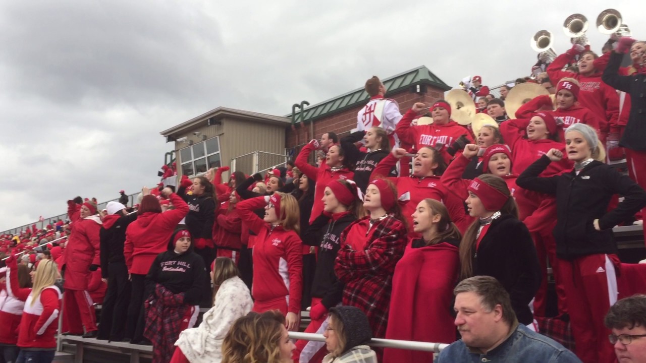 Fort Hill High School Marching Band - Rockin' the Stands - YouTube