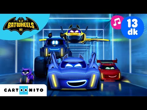 Batwheels Derlemesi | Batman Arabaları | Cartoonito | Müzik Videosu | Çocuklar için Çizgi Filmler